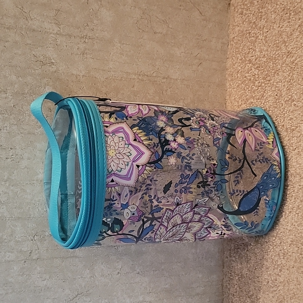 Vera Bradley lotion travel bag